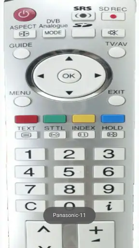 Panasonic Smart TV Remote screenshot