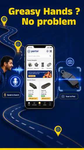 Partnr- 2W Parts for Mechanics screenshot