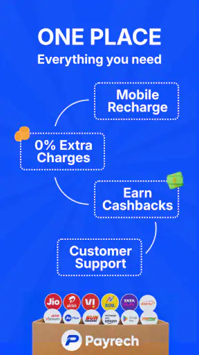 Payrech Recharge App screenshot