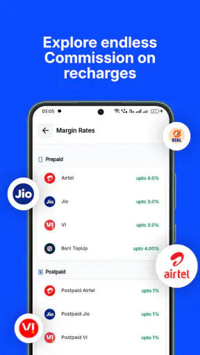 Payrech Recharge App screenshot
