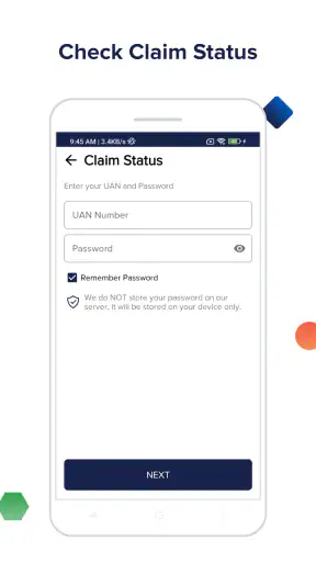 PF Balance, EPF Passbook screenshot