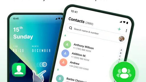 Phone Contacts screenshot