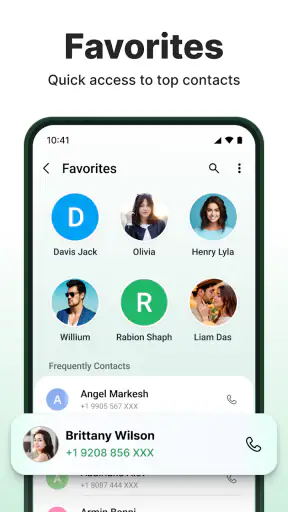 Phone Contacts screenshot