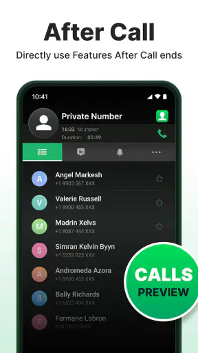 Phone Contacts screenshot