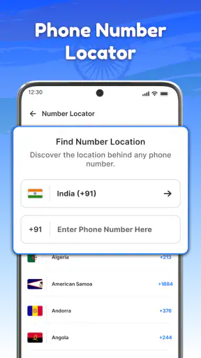 Phone Number Tracker screenshot
