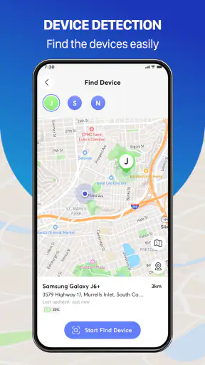 Phone Tracker & GPS Location screenshot