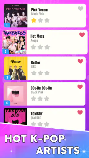 Pink Piano Tiles : Music Kpop screenshot