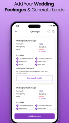 Plan a wedding - Business screenshot