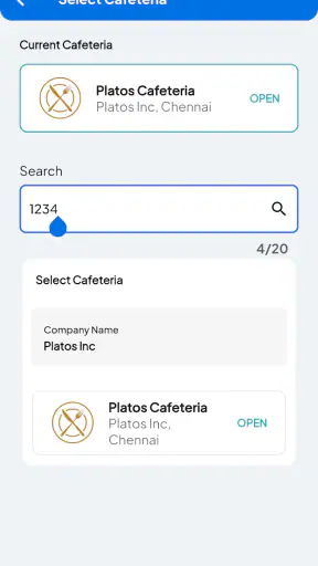 Platos - Cafeteria Redefined screenshot