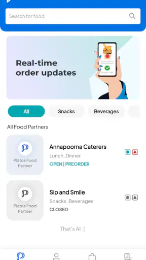 Platos - Cafeteria Redefined screenshot