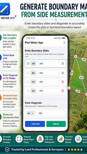 Plot Meter - Land Measurement screenshot