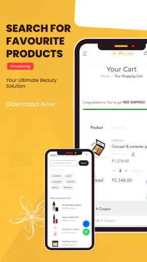 Plush Online Beauty Shopping screenshot