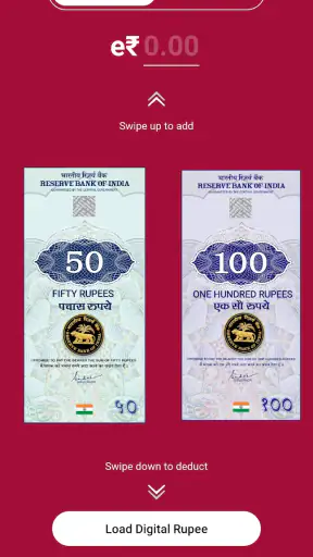 PNB Digital Rupee screenshot