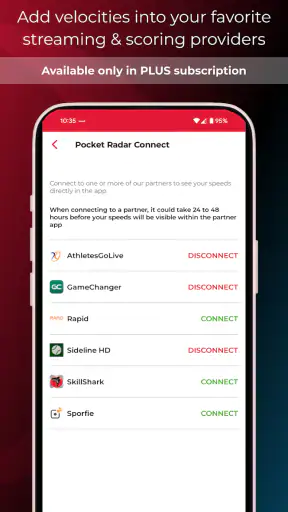 Pocket Radar® Sports screenshot