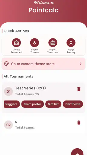 Pointcalc | Point table maker screenshot