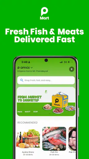 Potafo: Food Delivery App screenshot