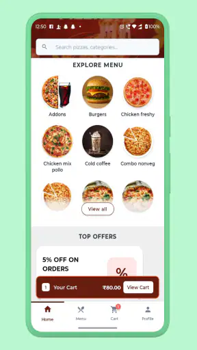 Prashant Pizza screenshot