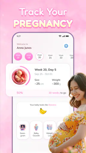Pregnancy Tracker & Monitoring screenshot