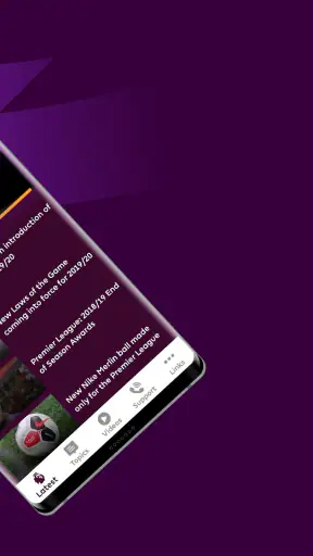 Premier League Player App screenshot