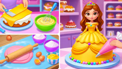 Princess Cake Maker Game screenshot