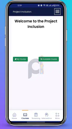 Project Inclusion screenshot