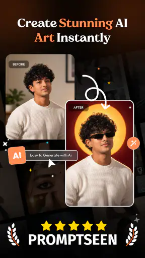 Prompt Seen: AI Photo Prompts screenshot