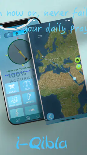 Qibla Direction Compass القبلة screenshot
