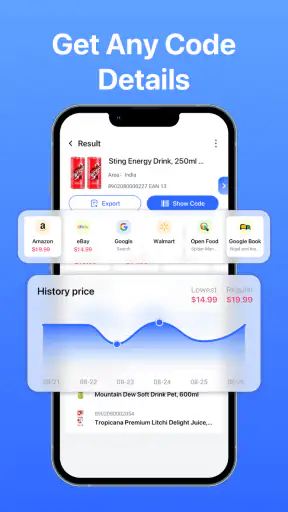 QR Explorer screenshot