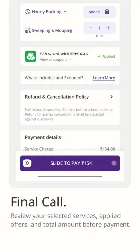 Qwiky: House Help in Minutes screenshot