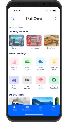 RailOne screenshot