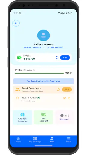 RailOne screenshot