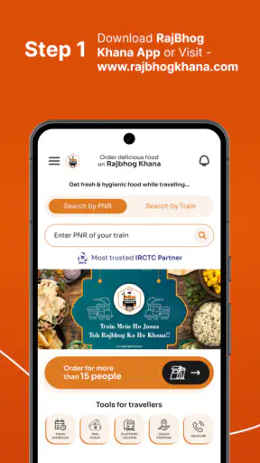 Rajbhog Khana - food on train screenshot