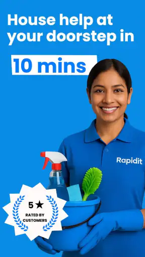 Rapidit: House Help in 10 Mins screenshot