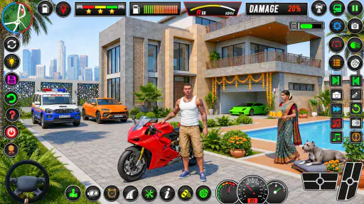 Real Car Driving Sim 3D Game screenshot