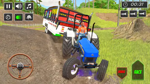 Real Farm Tractor Driving Game screenshot