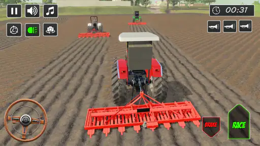 Real Farm Tractor Driving Game screenshot