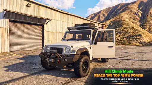 Real Jeep Driving Offroad Game screenshot