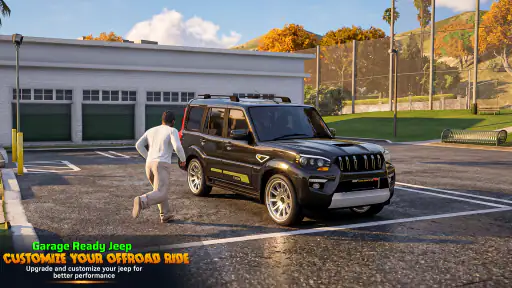 Real Jeep Driving Offroad Game screenshot