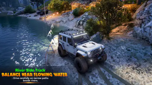 Real Jeep Driving Offroad Game screenshot