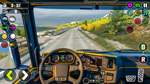 Real Truck Driving Truck Games screenshot