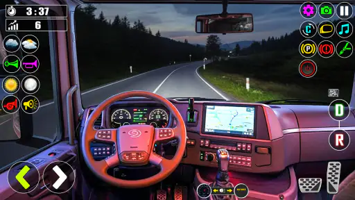 Real Truck Driving Truck Games screenshot