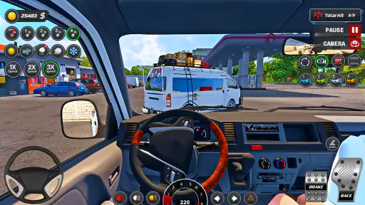 Real Van Game Drive Simulator screenshot