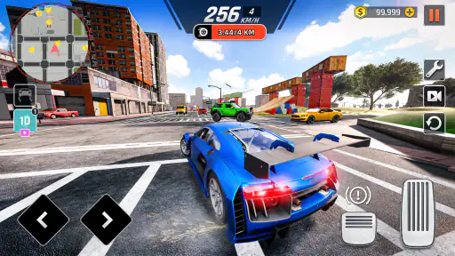 Realistic Car Driving 3D screenshot