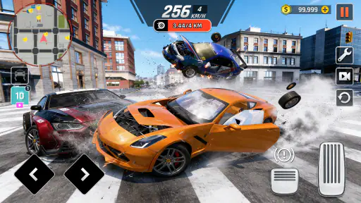 Realistic Car Driving 3D screenshot