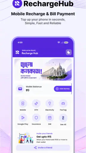 Recharge Hub: Recharge App screenshot