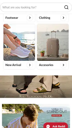 Redtape Online Shopping App screenshot