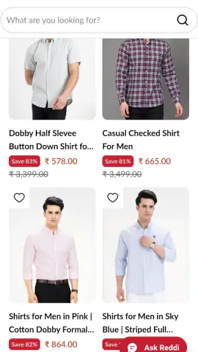 Redtape Online Shopping App screenshot