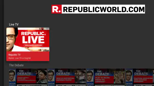 Republic TV - Live Breaking Ne screenshot