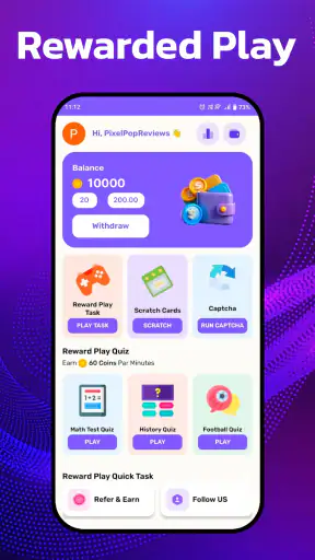 Rewarded Play - Earn Rewards screenshot