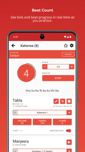 Rhythm Tabla & Tanpura PREMIUM screenshot